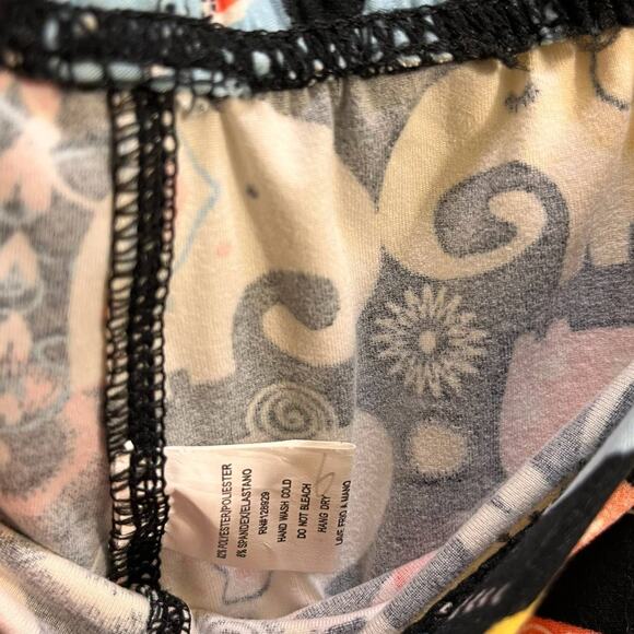 New Mix LALA Elephant Tribal Boho Women's Leggings - Picture 3 of 6